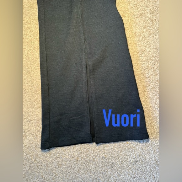 NWT Vuori Lux Rib Bootcut Legging Pant Black * Small - Picture 3 of 3